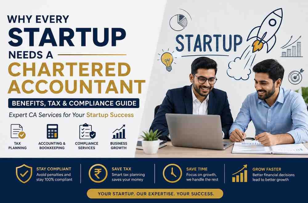Why Every Startup Needs a Chartered Accountant: Benefits, Tax & Compliance
