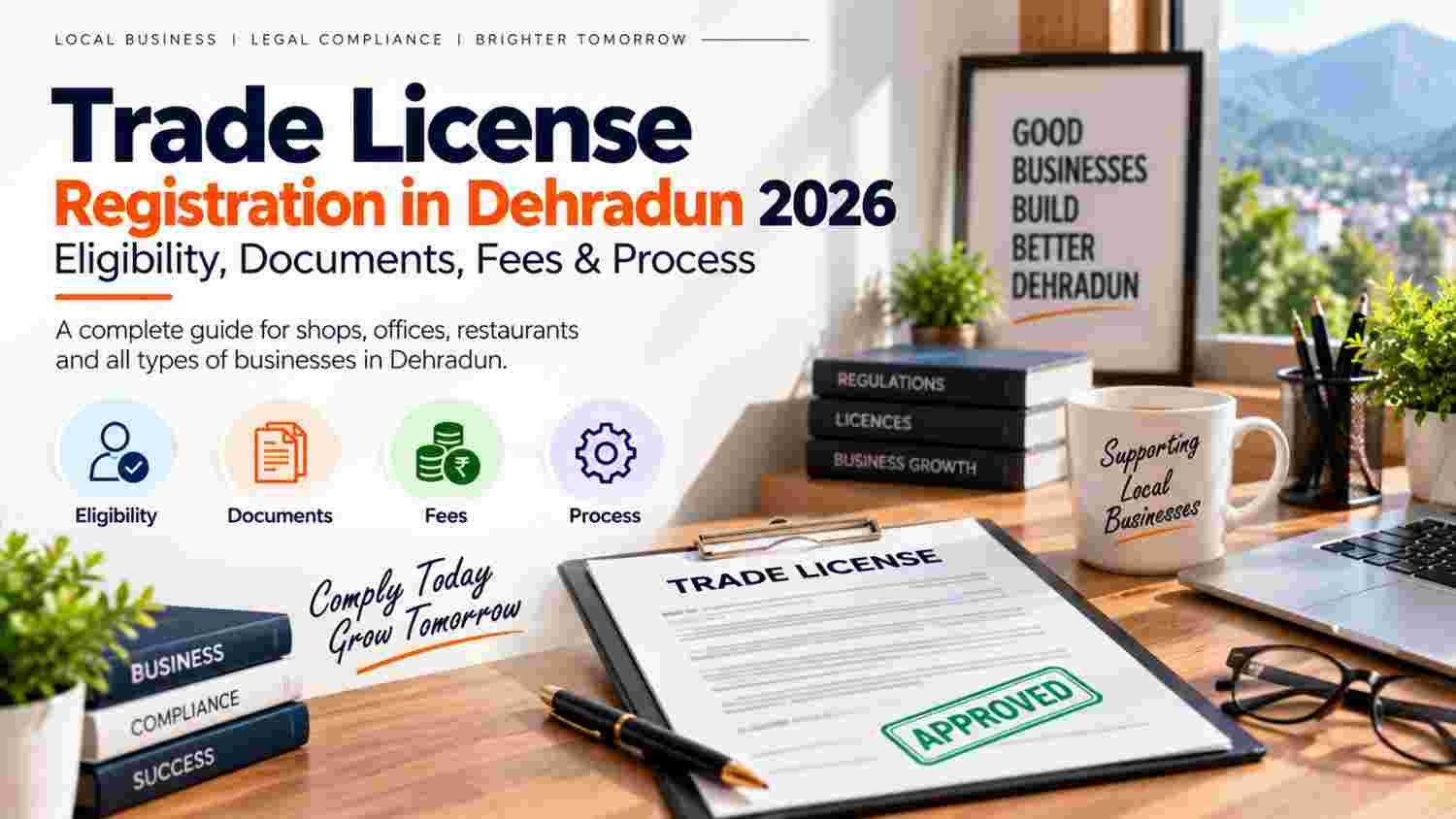 Trade License Registration in Dehradun 2026: Eligibility, Documents, Fees & Process