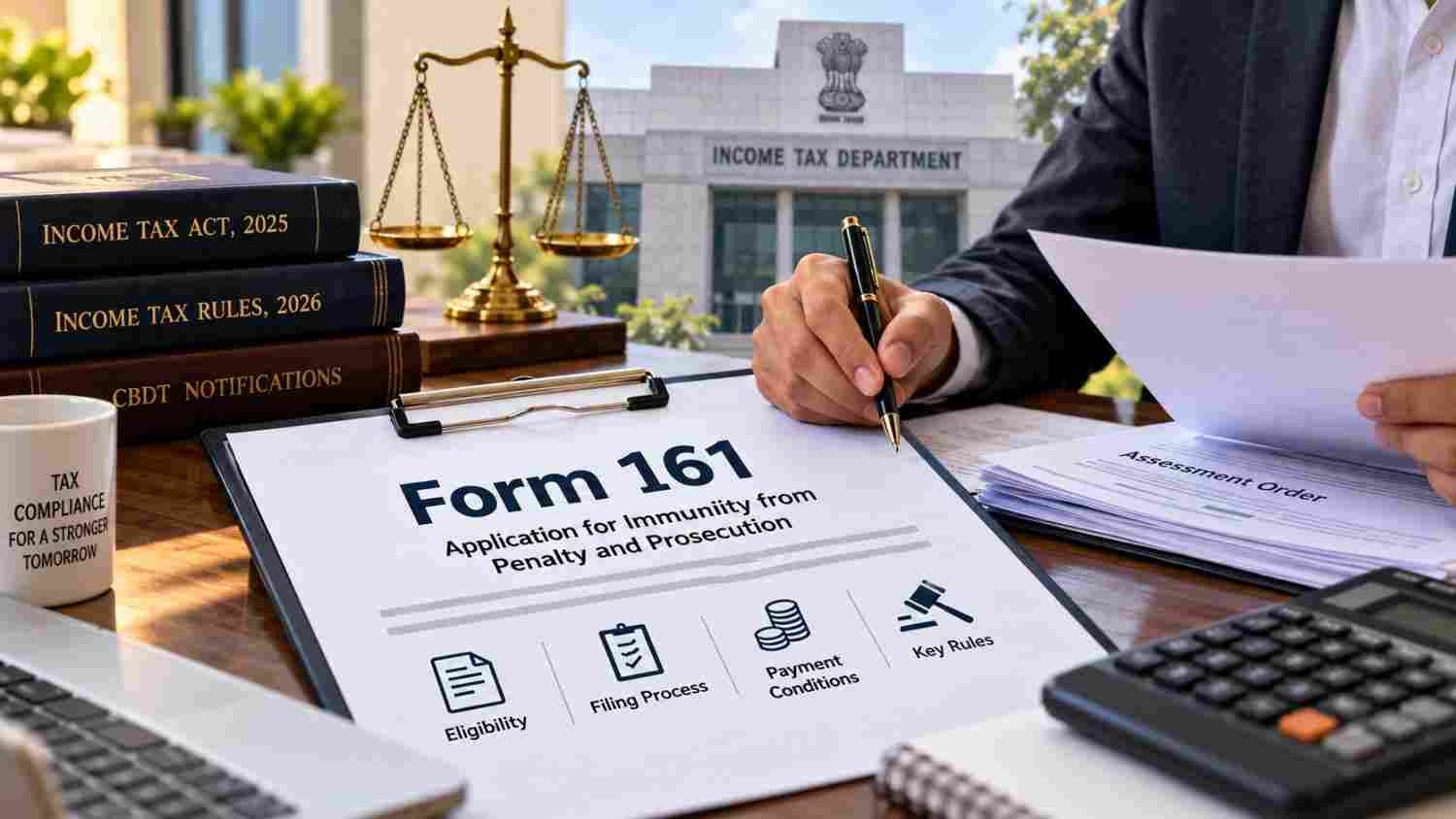 Revised Form 161 for Income Tax Penalty Waiver: Eligibility, Rules and Application Process (2026)